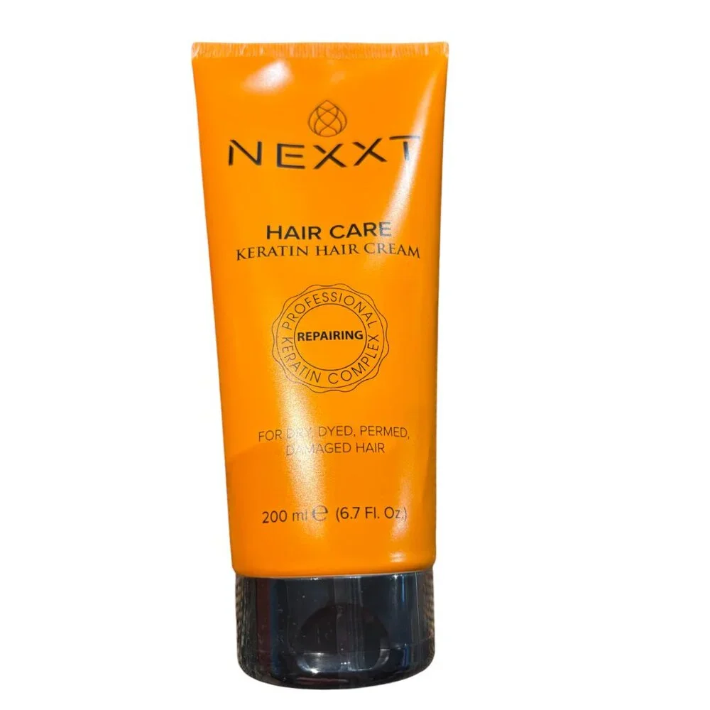 NEXXT Hair Care Keratin Hair Cream for Repair Dry, Dyed, Permed Damaged Hair NIB